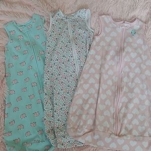 6 to 9 Month Girl NWOT Sleep Sacks